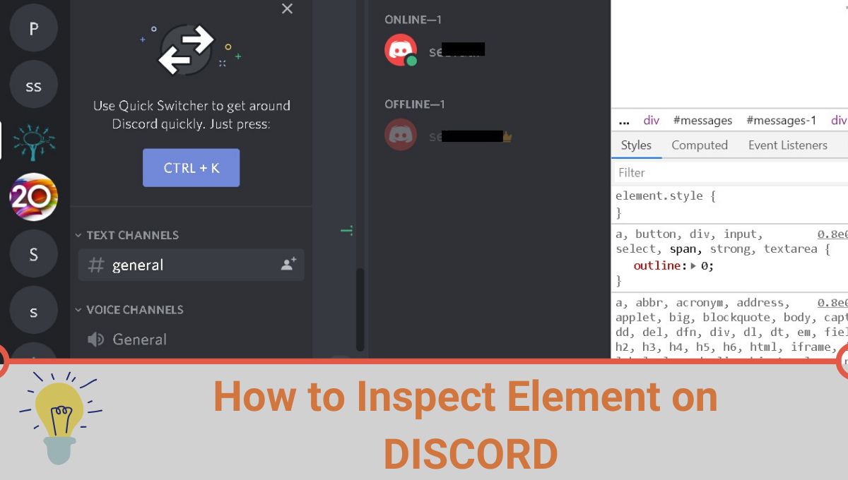 How To Inspect Element On Discord Tricks Fun Discord Tips - roblox password inspect element