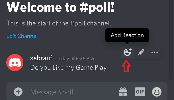 how to make a poll on discord