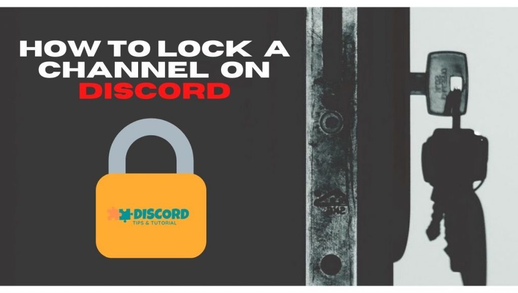 how to lock a channel on discord