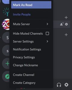 How to mark all notifications as read on discord