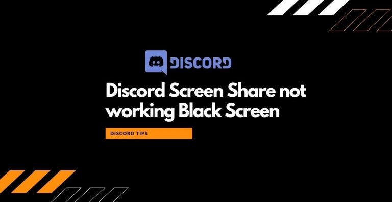 how to fix black screen while screen sharing discord