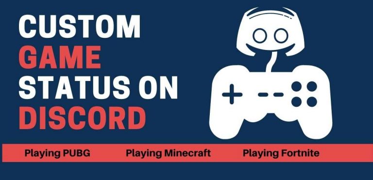 How to set a custom playing status on Discord